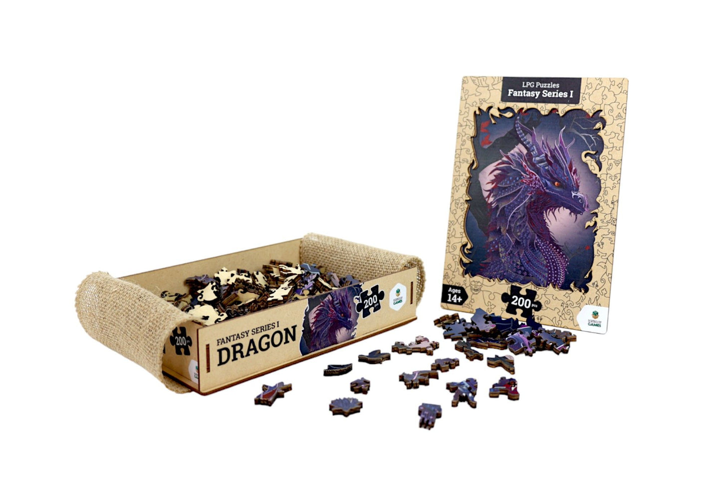 LPG Wooden Dragon Puzzle