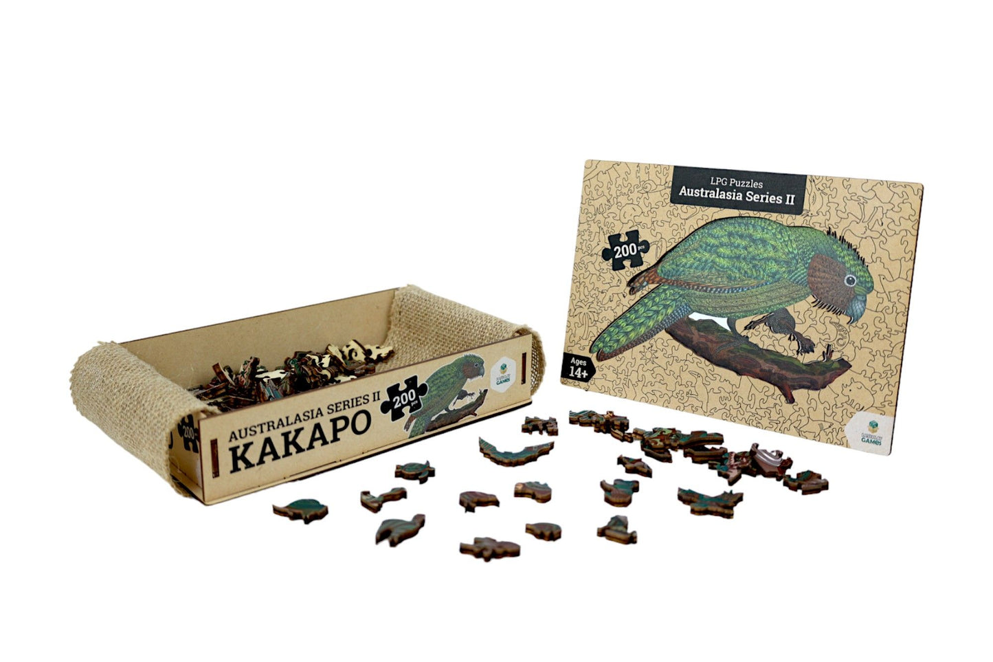 LPG Wooden Kakapo Puzzle