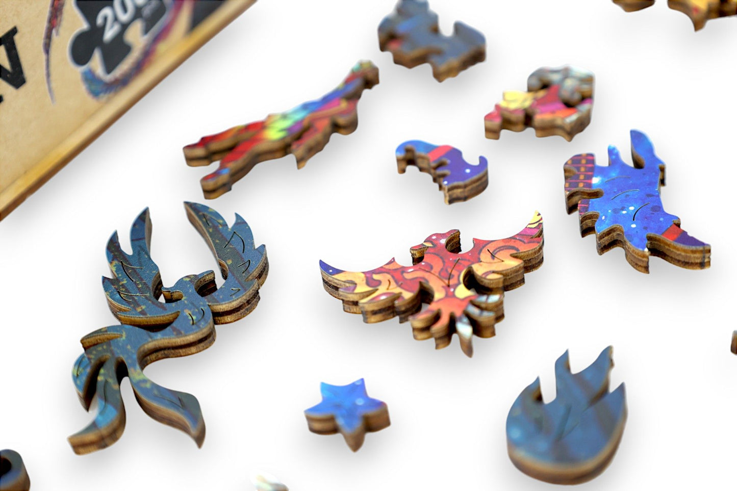 LPG Wooden Dragon Flight Puzzle