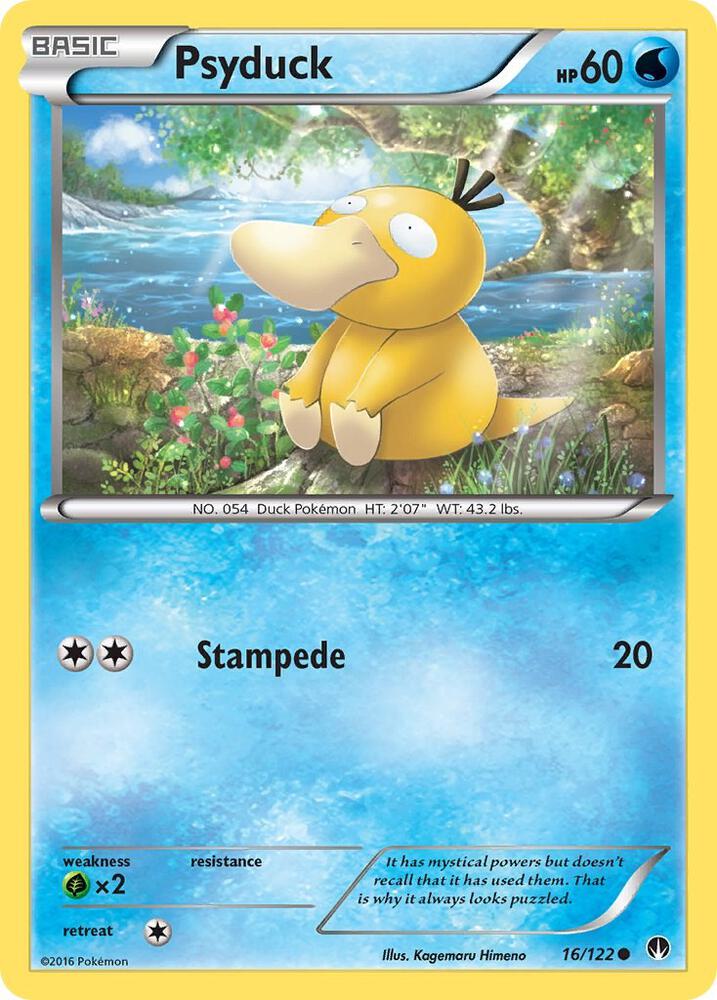 Psyduck 16/122 Single