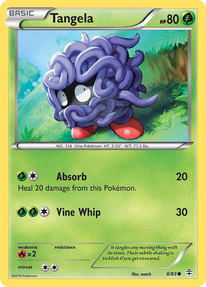 Tangela 8/83 Single
