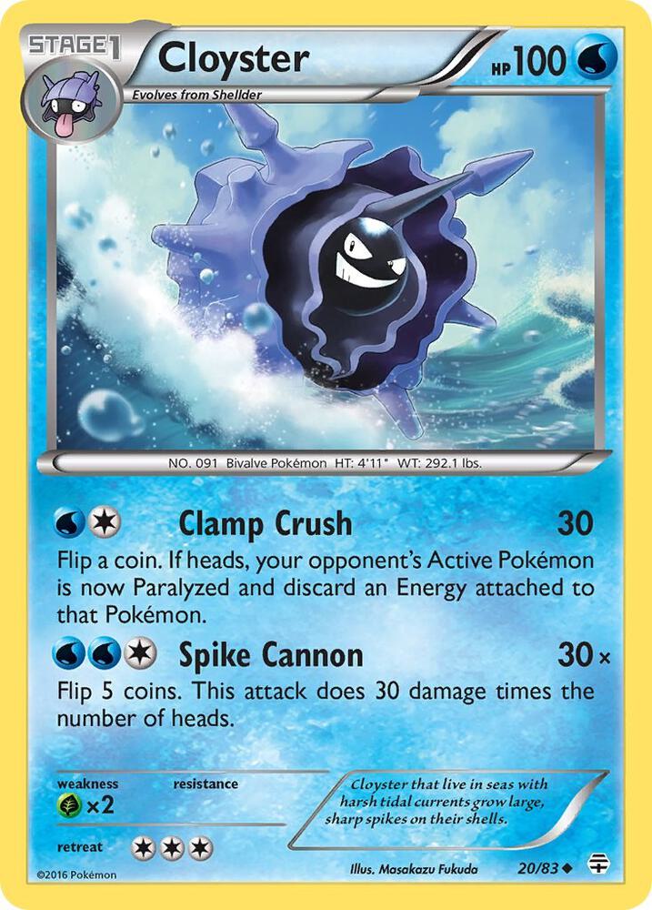 Cloyster 20/83 Single