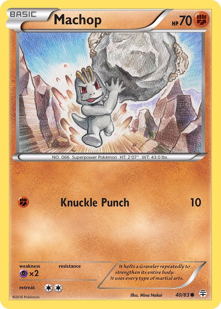 Machop 40/83 Single