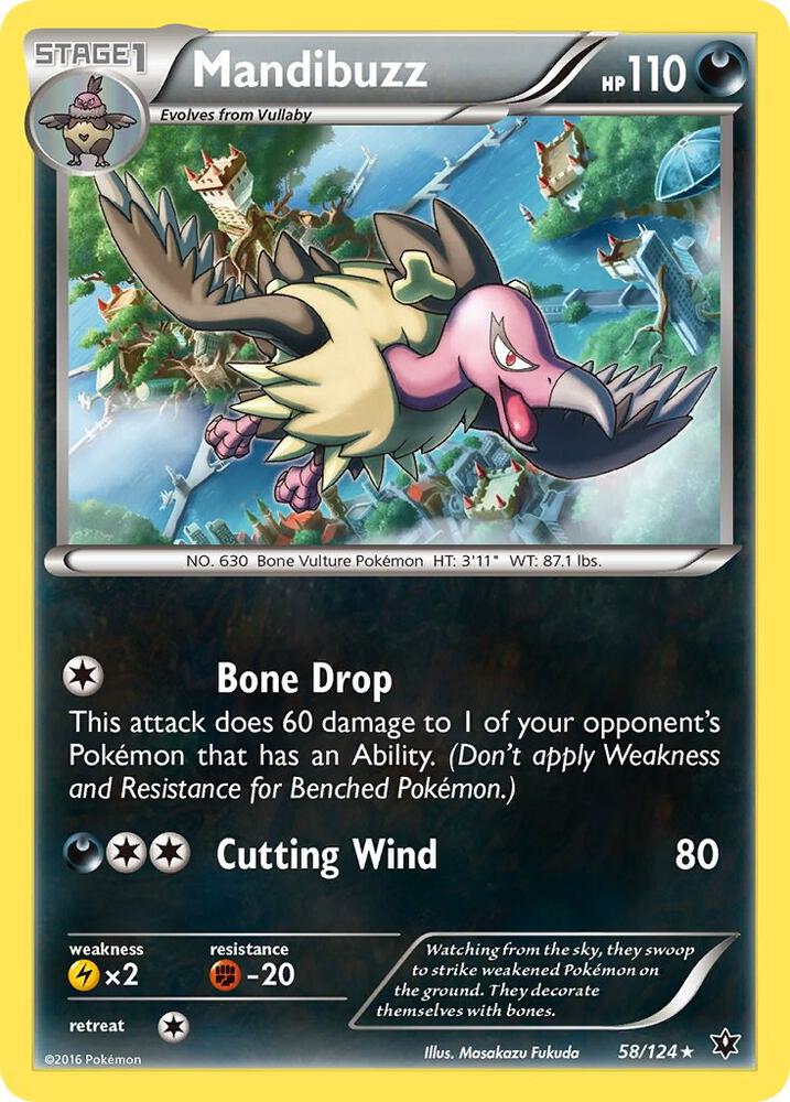 Mandibuzz 58/124 Single
