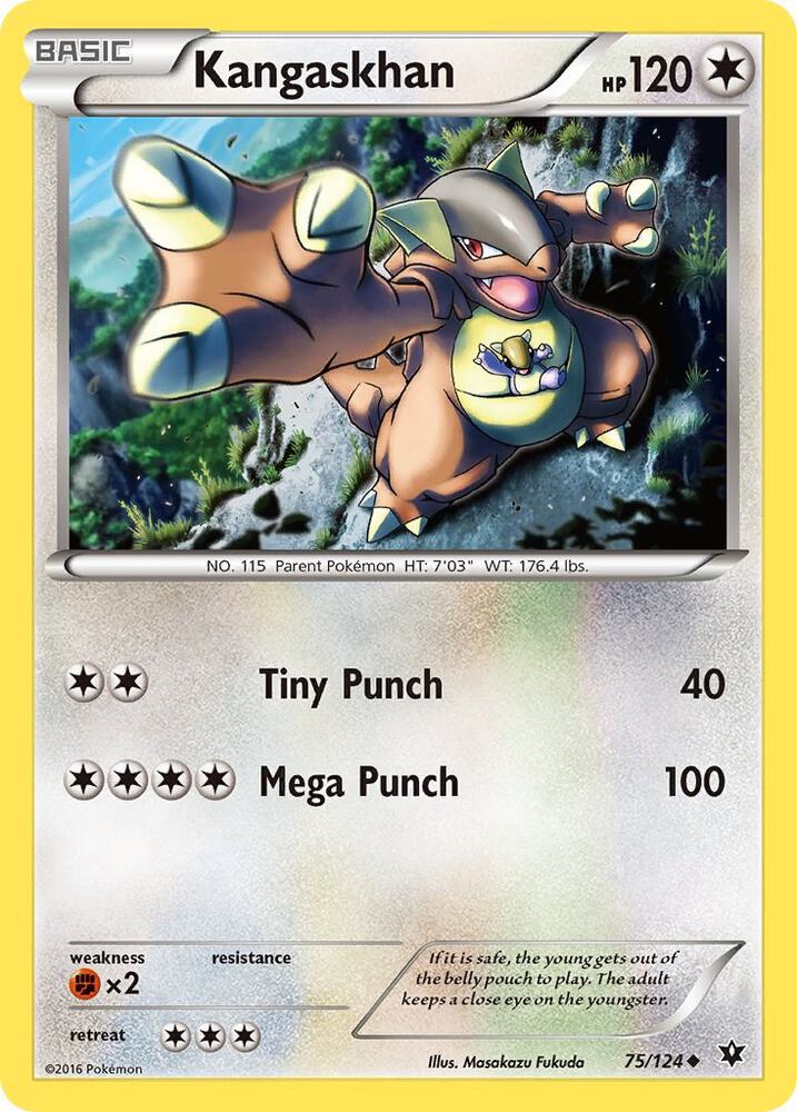 Kangaskhan 75/124 Single