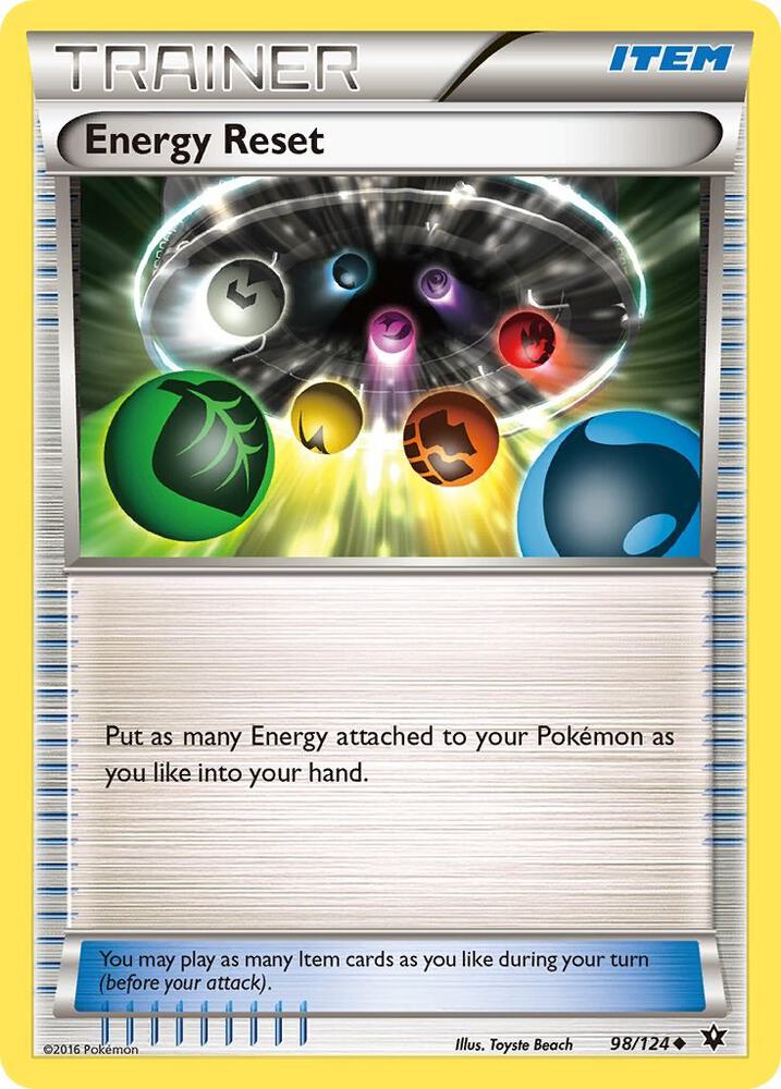 Energy Reset 98/124 Single