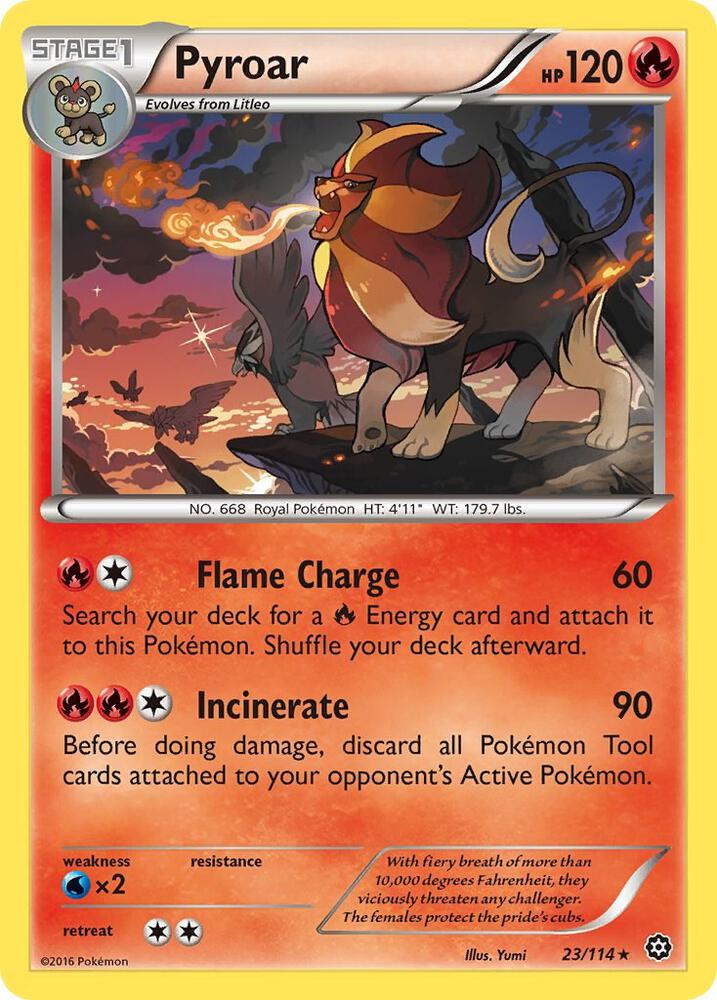 Pyroar 23/114 Single