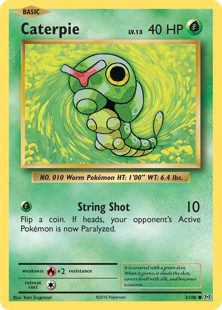 Caterpie 3/108 Single