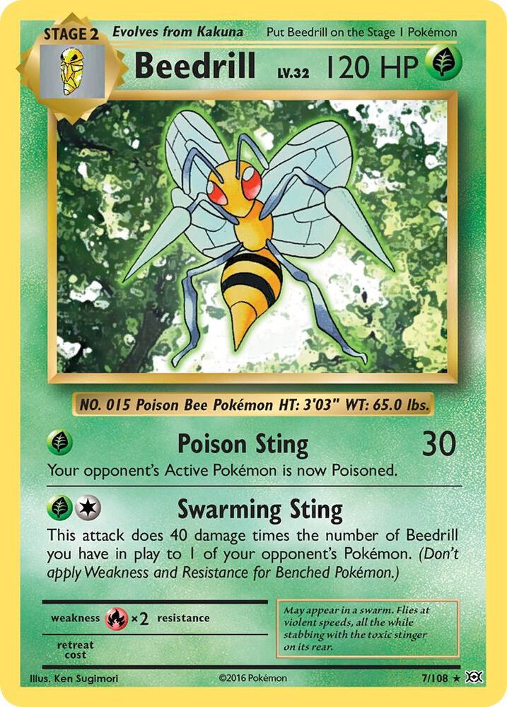 Beedrill 7/108 Single