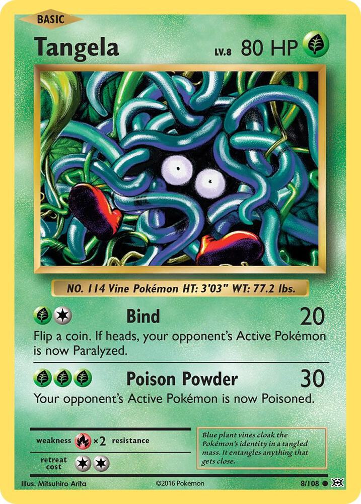 Tangela 8/108 Single