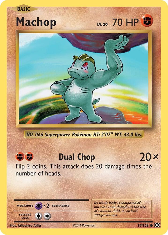 Machop 57/108 Single