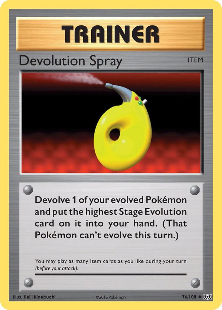 Devolution Spray 76/108 Reverse Holo Single