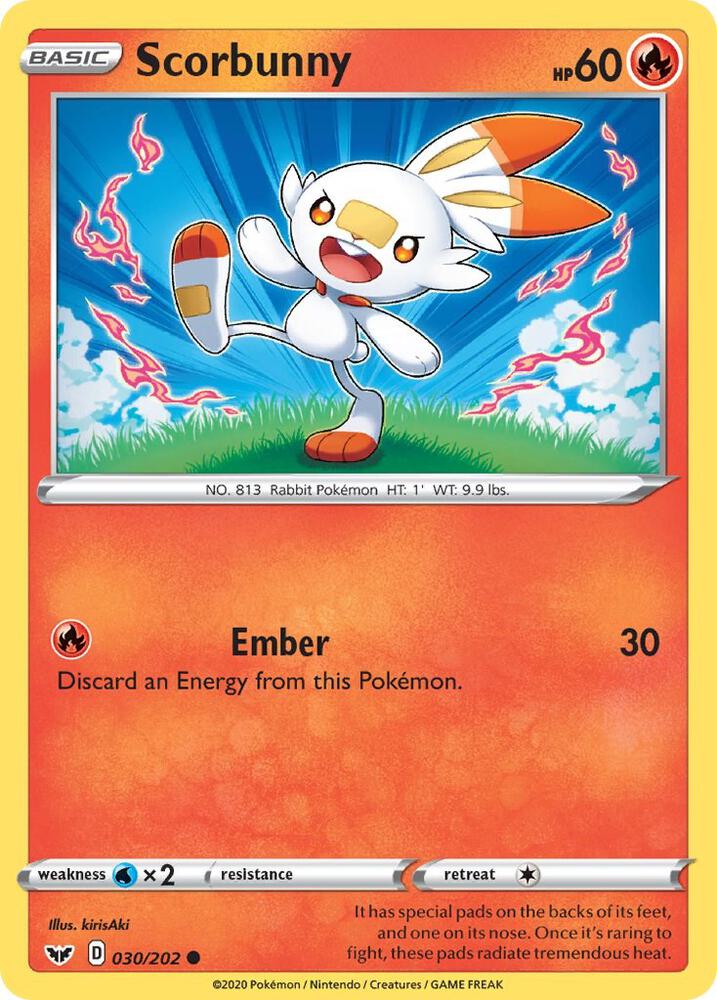 Scorbunny 030/202 Single