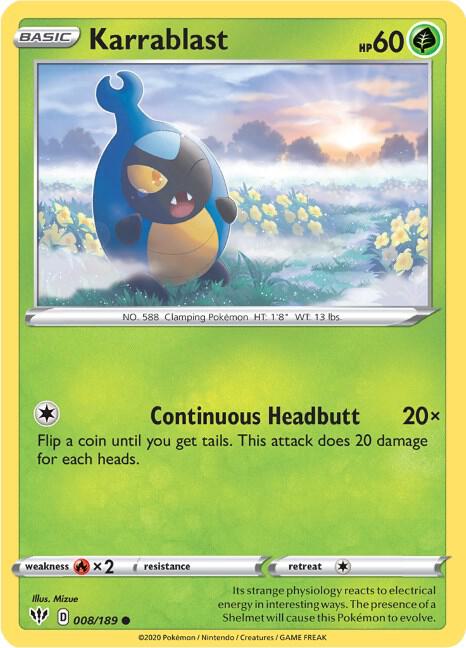 Karrablast 008/189 Single