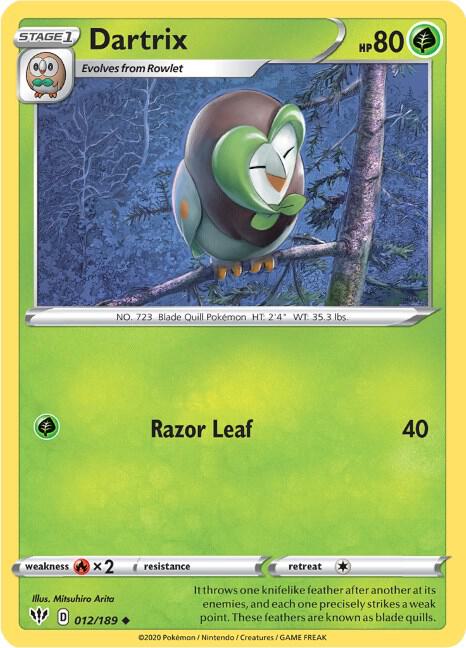 Dartrix 012/189 Single