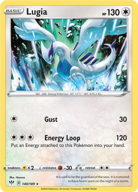 Lugia 140/189 Single