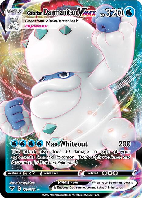 Galarian Darmanitan VMAX 037/185 Holo Single