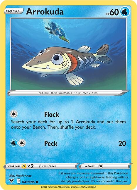 Arrokuda 041/185 Reverse Holo Single