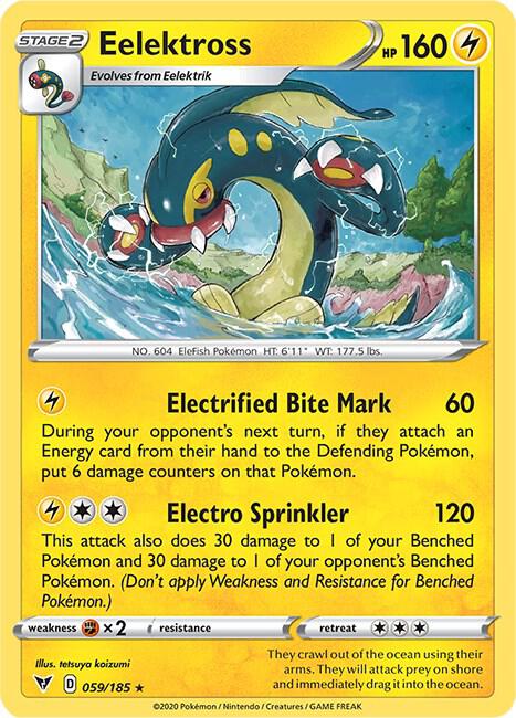 Eelektross 059/185 Reverse Holo Single