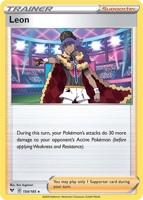 Leon 154/185 Holo Single