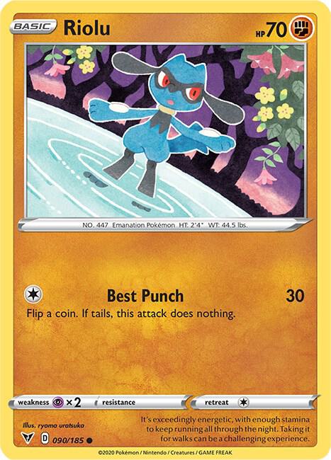 Riolu 090/185 Single