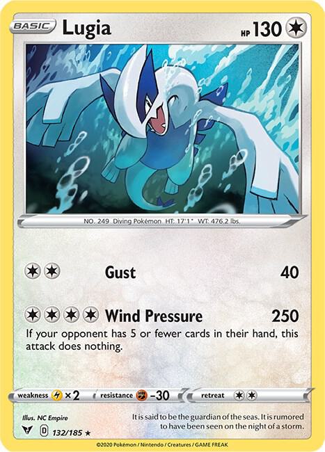 Lugia 132/185 Holo Single
