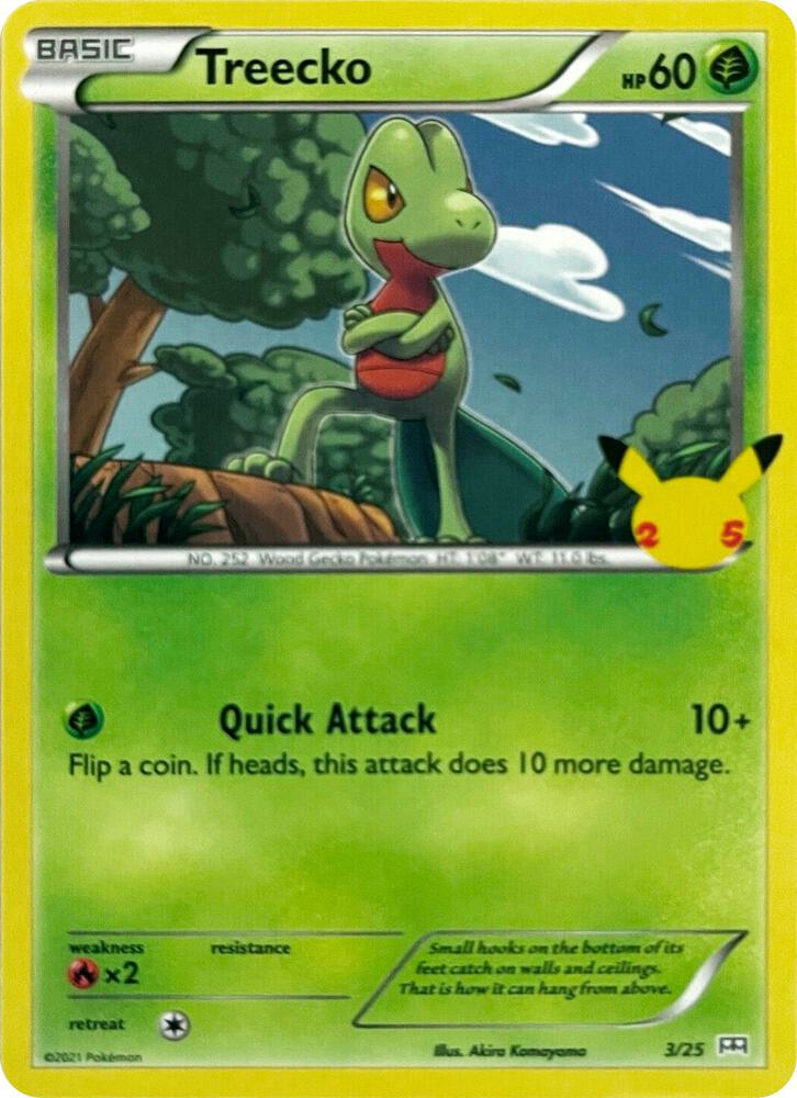 Treecko - 3/25 Single