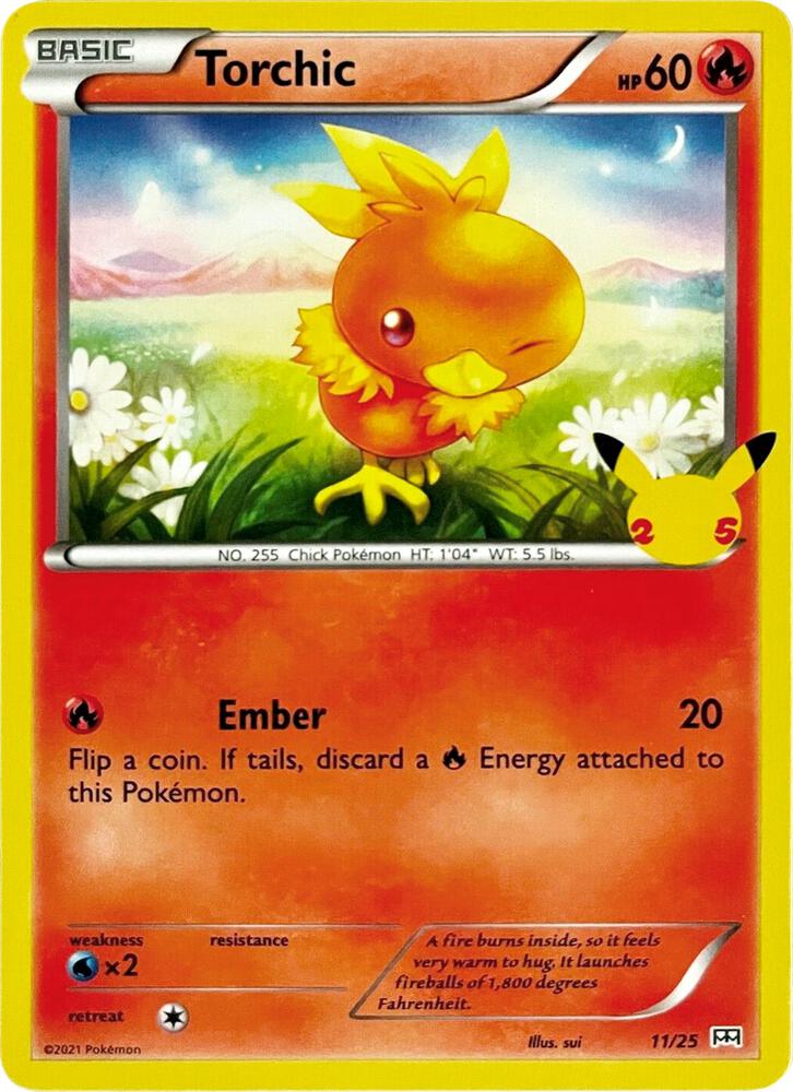 Torchic - 11/25 Single