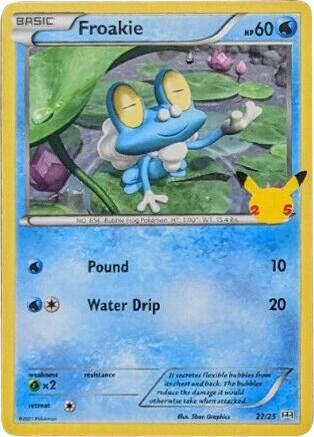 Froakie - 22/25 Single