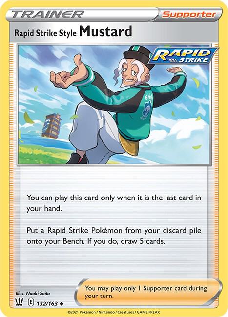 Rapid Strike Style Mustard 132/163 Single