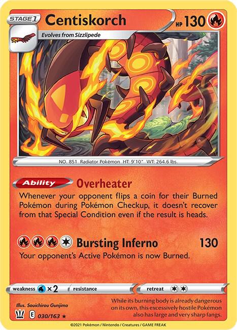 Centiskorch 030/163 Single