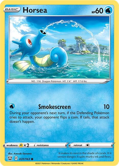 Horsea 031/163 Single