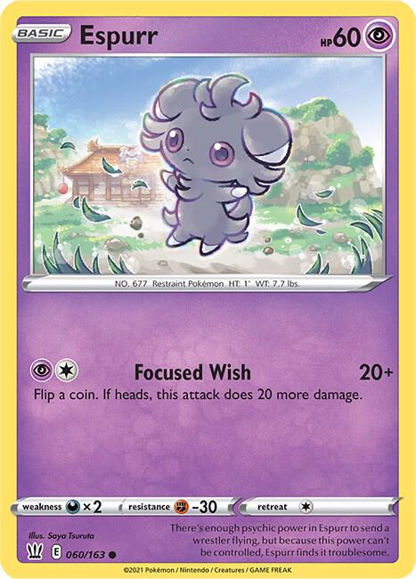 Espurr 060/163 Reverse Holo Single
