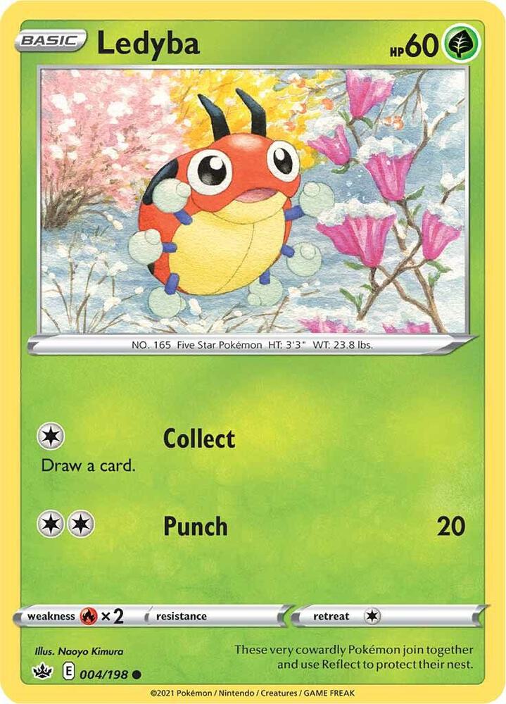 Ledyba 004/198 Reverse Holo Single