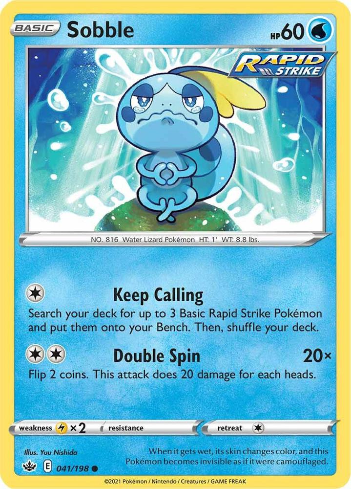 Sobble 041/198 Reverse Holo Single
