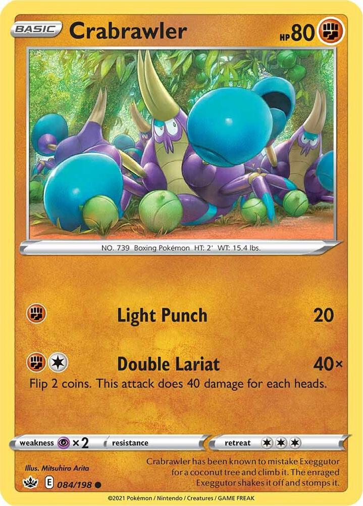 Crabrawler 084/198 Single
