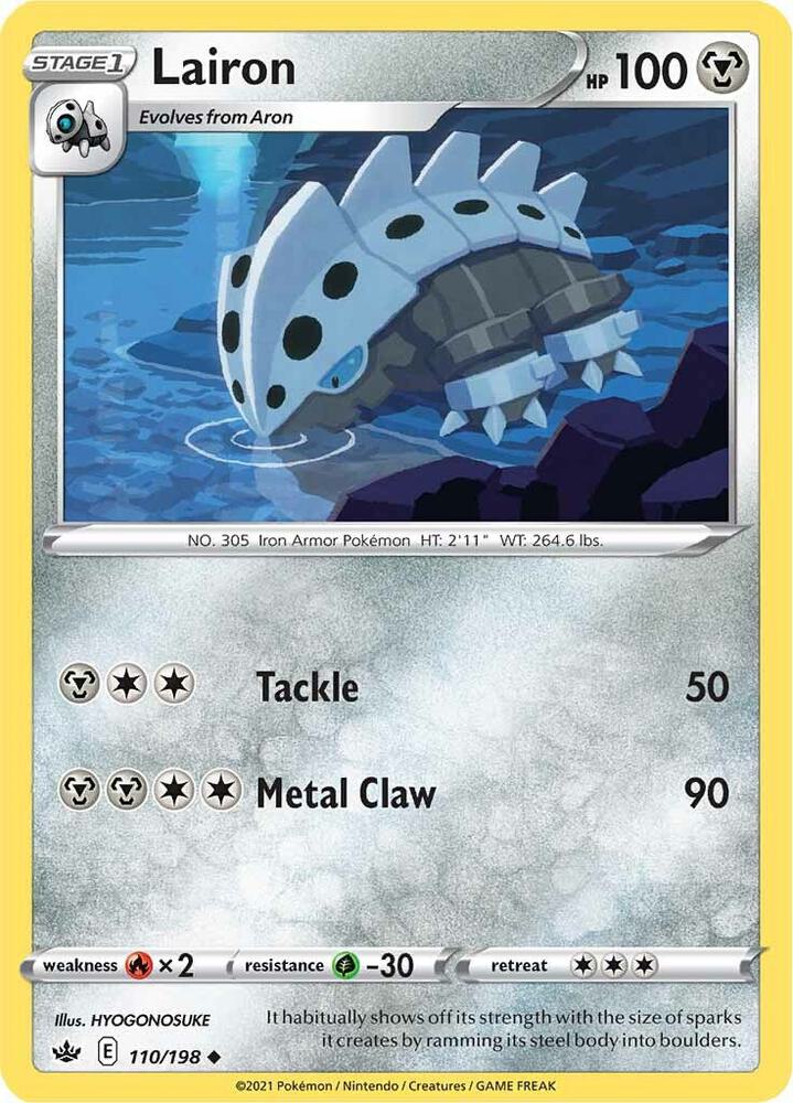 Lairon 110/198 Reverse Holo Single