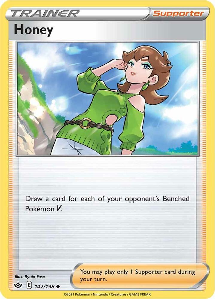 Honey 142/198 Reverse Holo Single