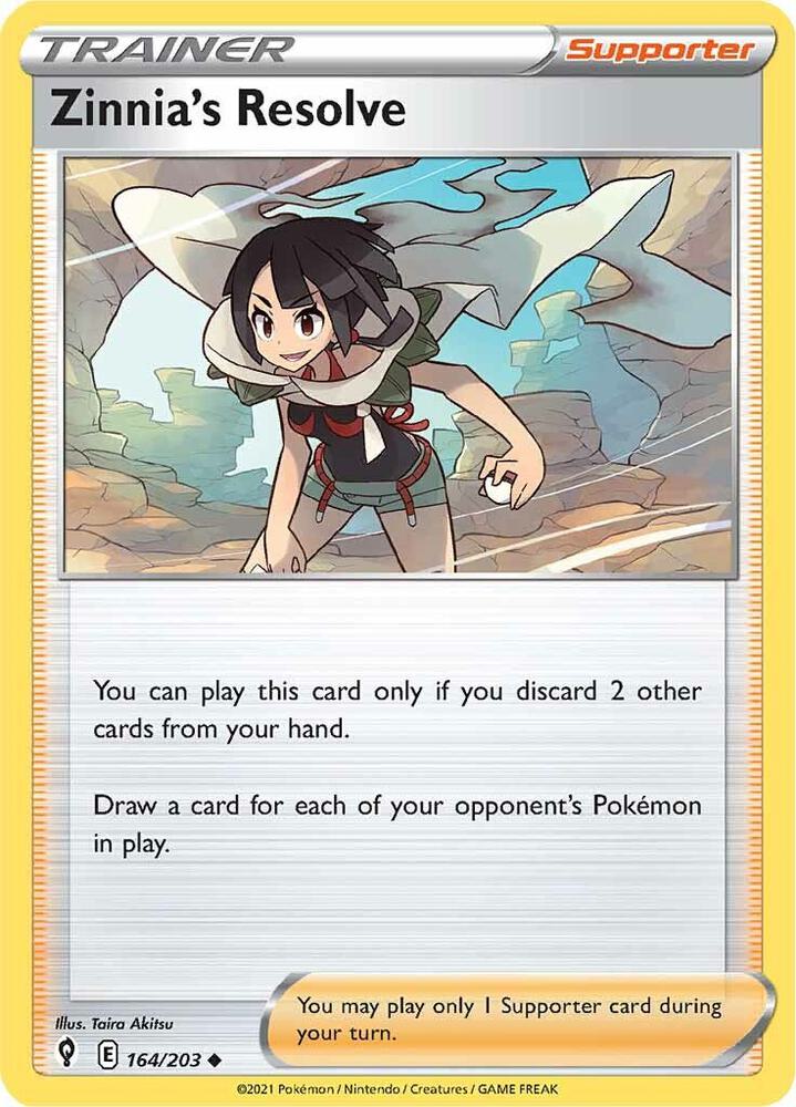 Zinnia's Resolve 164/203 Single