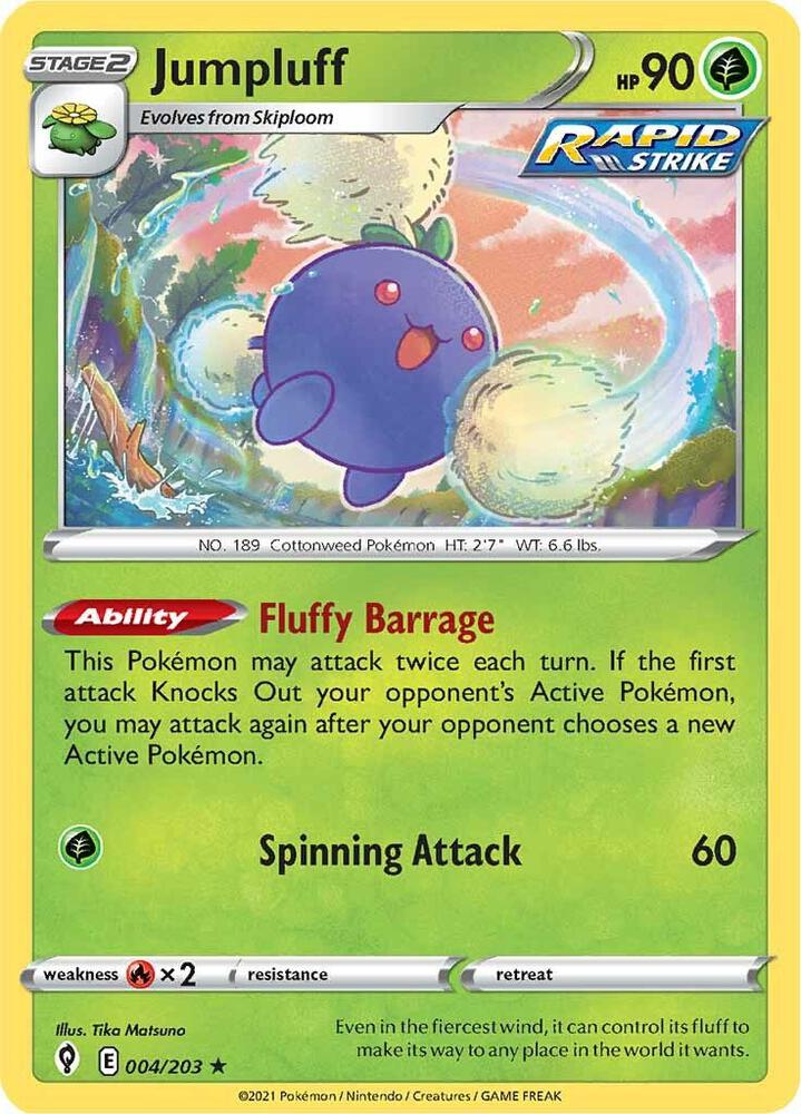Jumpluff 004/203 Holo Single