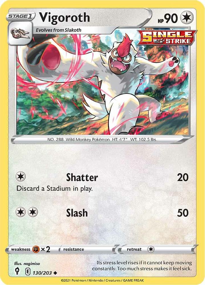 Vigoroth 130/203 Single