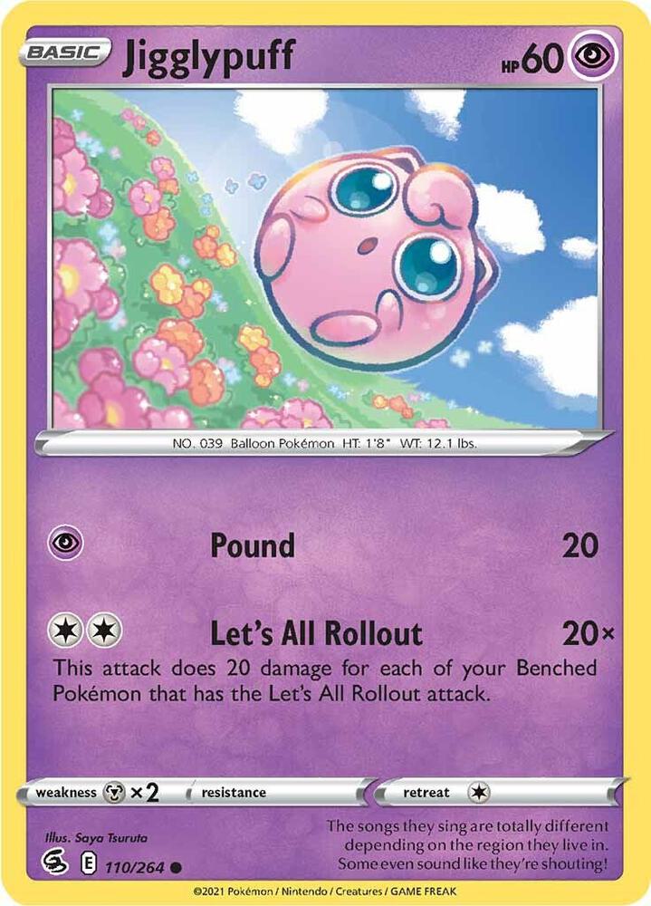 Jigglypuff 110/264 Single