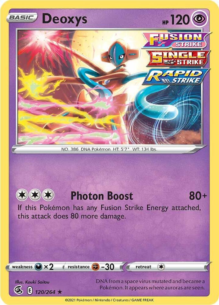 Deoxys 120/264 Holo Single
