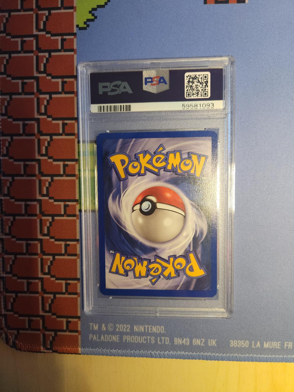 GUST OF WIND 93/102 GAME POKEMON PSA 8