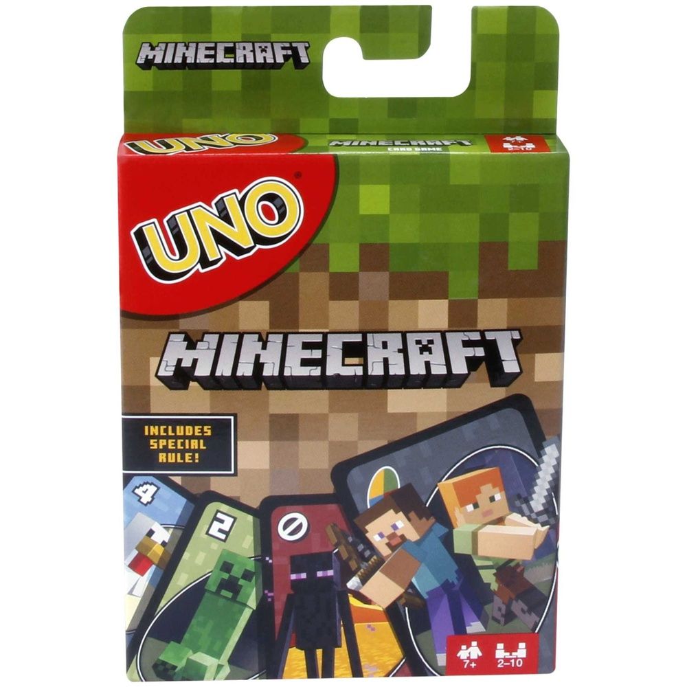 Uno Minecraft Edition Card Game