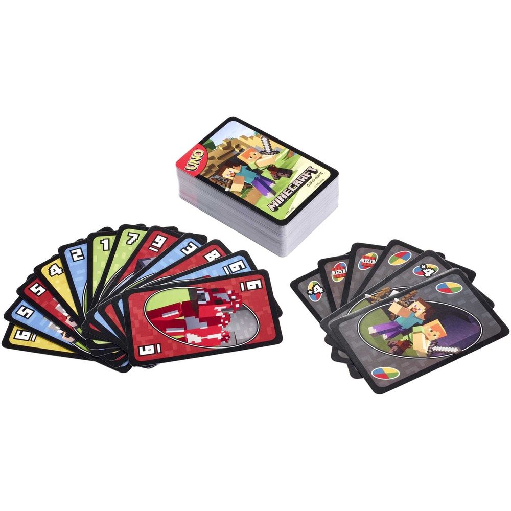 Uno Minecraft Edition Card Game