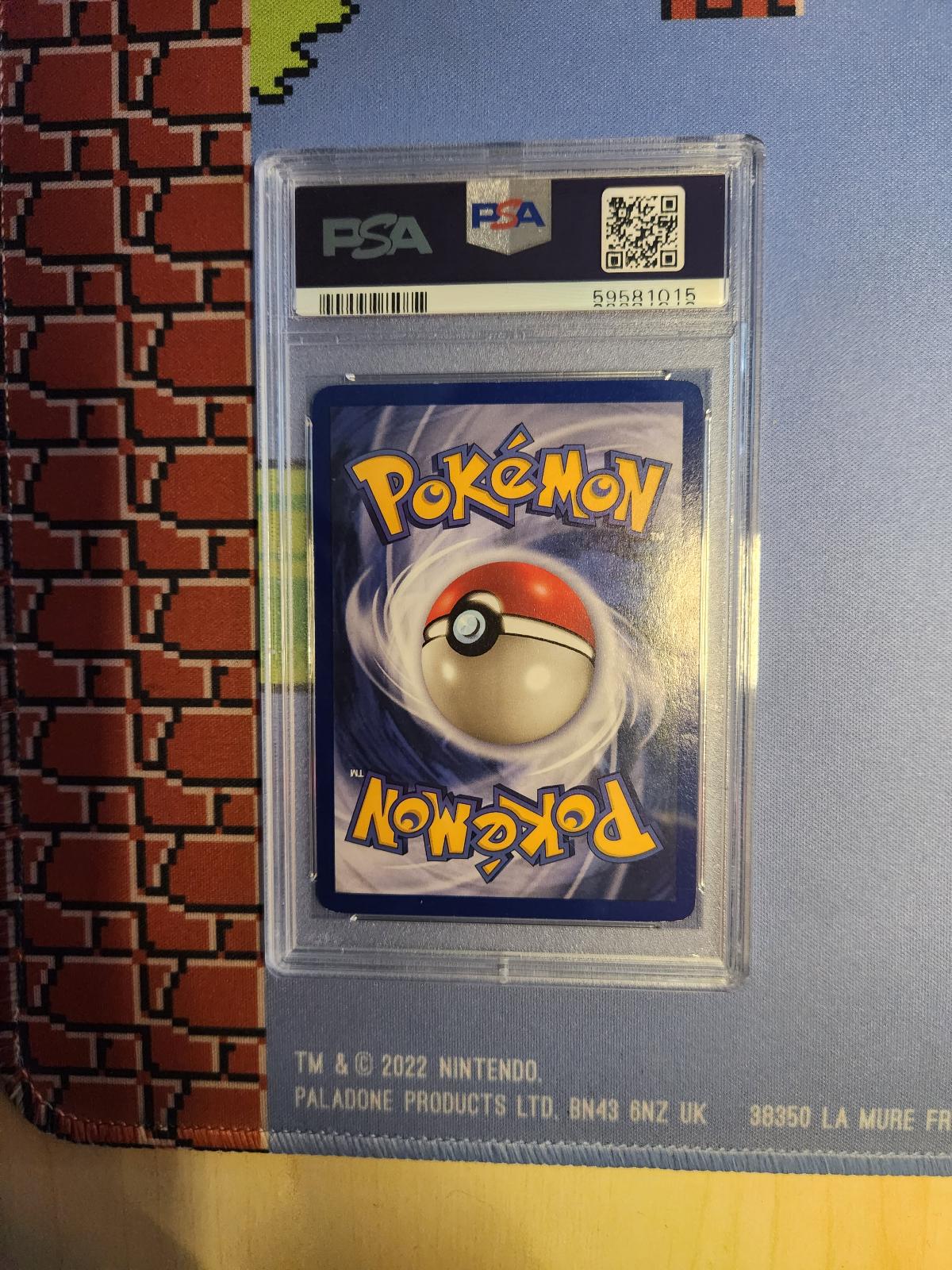POLIWRATH HOLO 13/102 GAME POKEMON PSA 5