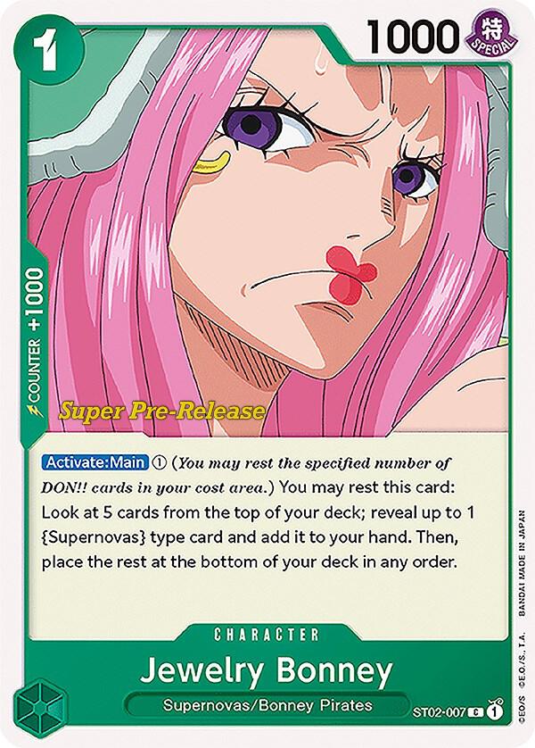 ST02-007 Jewelry Bonney Super Pre-Release One Piece Single