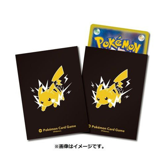 Electric Pikachu Japan Pokemon Center Exclusive Sleeves - 64