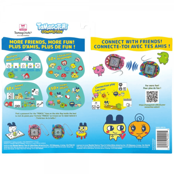 Tamagotchi Connection - True Friends Blue Graffiti and Pink Graffiti